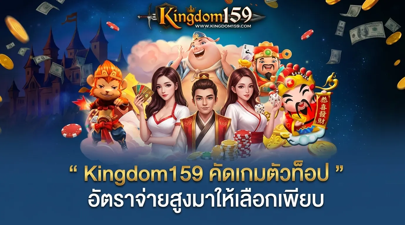 kingdom159 สล็อตตัวท็อปชั้นนำ
